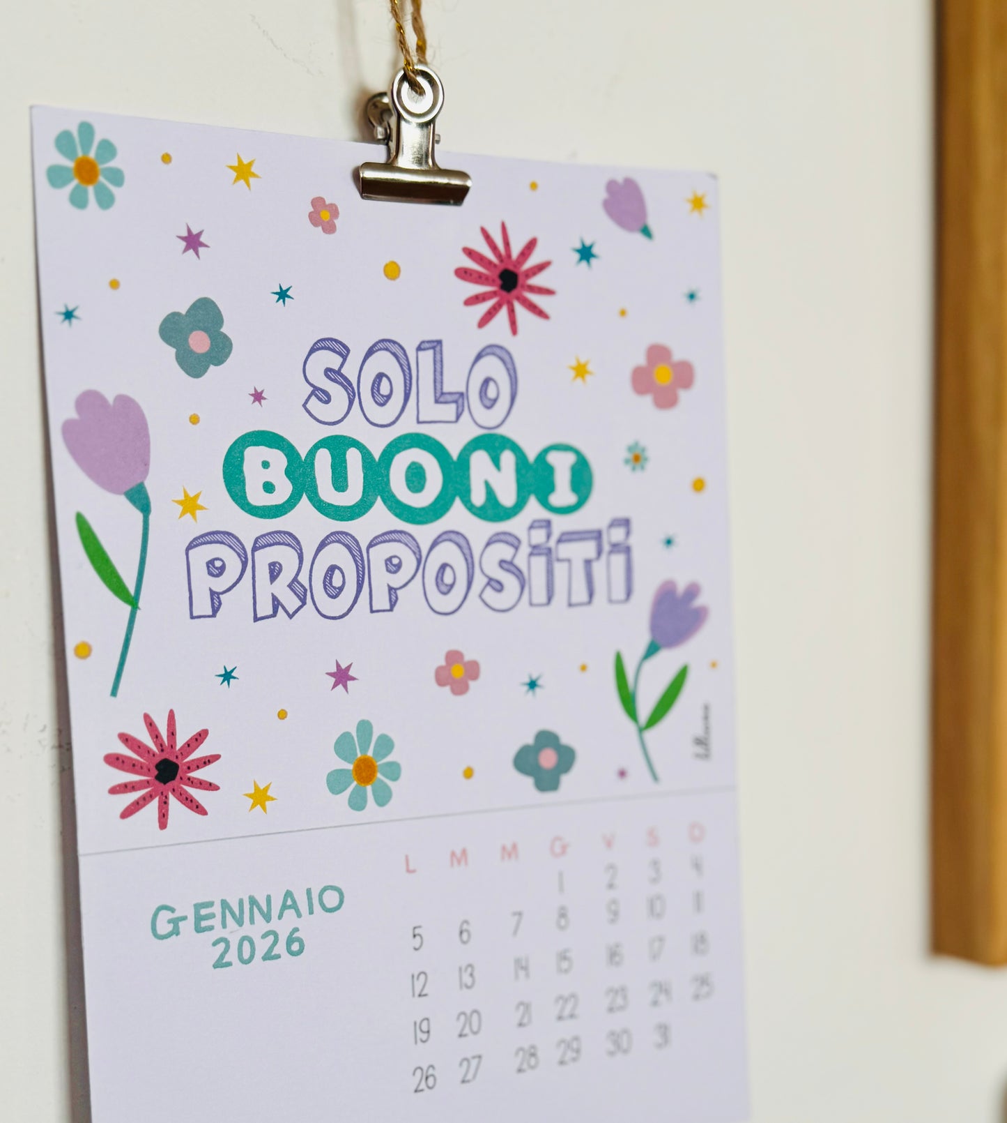 * Calendario gentile 🌸