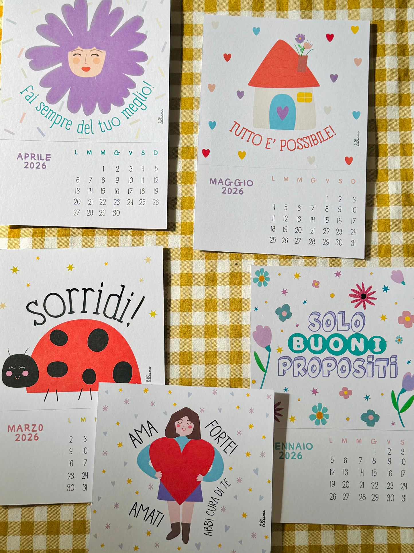 * Calendario gentile 🌸