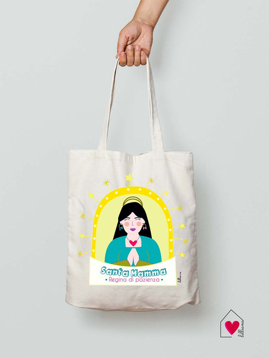 - Tote bag. "Santa mamma"