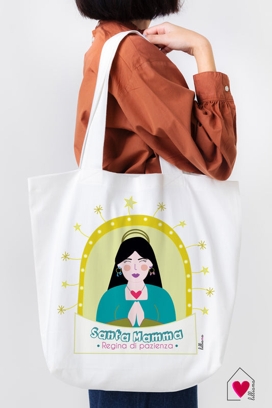 - Tote bag. "Santa mamma"