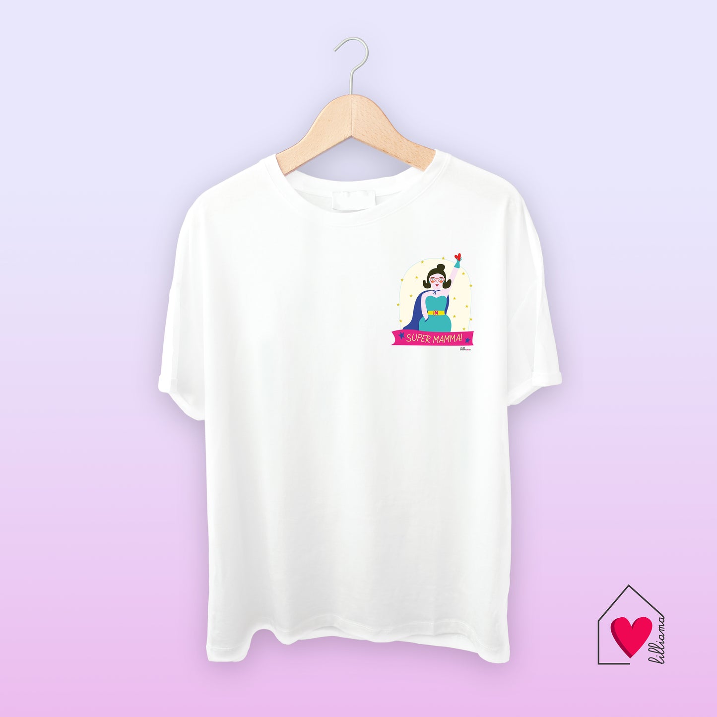 Maglietta: Super mamma